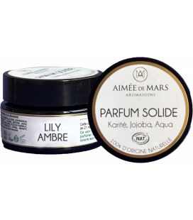 Parfum Solide LILY AMBRE - Cosmos Natural