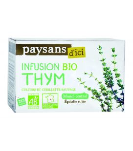 Infusion Thym doux de la Drôme Bio Bio partenaire Française