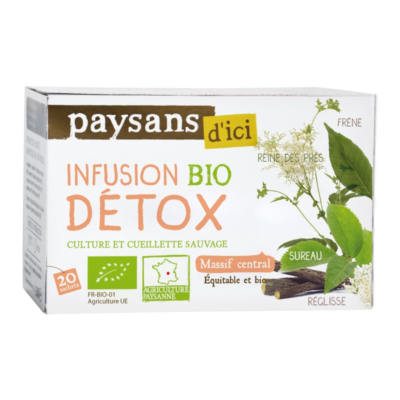 Infusion détox du Massif Central bio