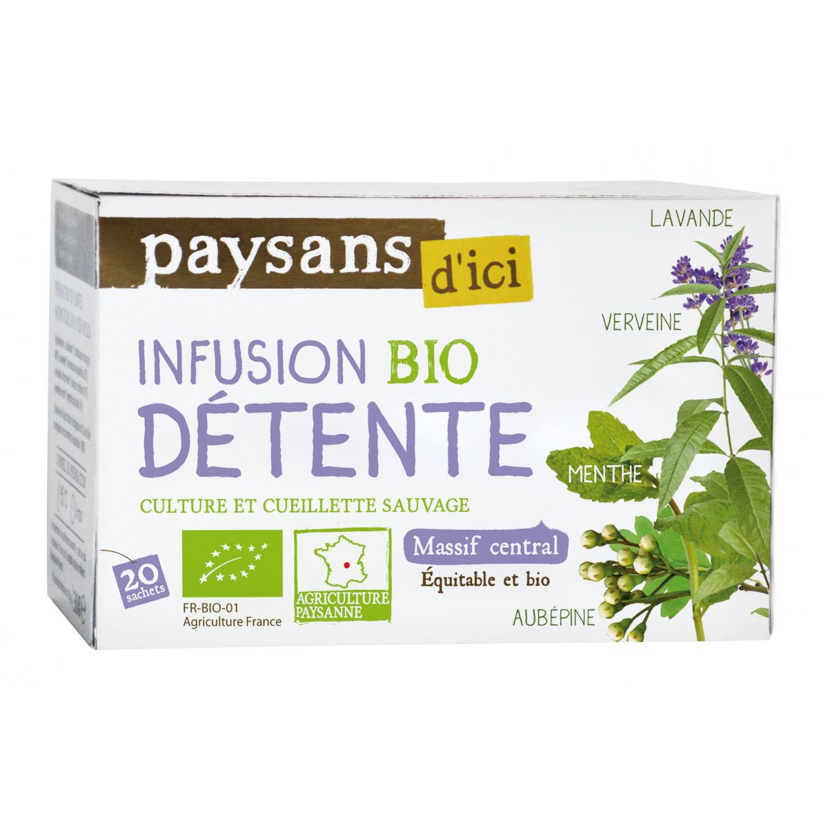 Verveine - Infusion bio - Sommeil & stress - Santane®