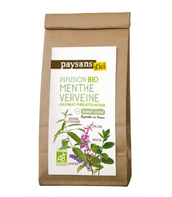 Infusion Menthe Verveine Bio