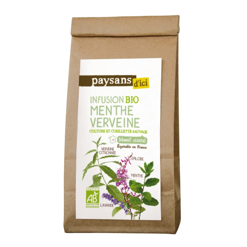 Infusion Menthe Verveine Bio