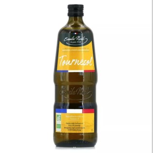 Huile vierge de Tournesol bio 1 L