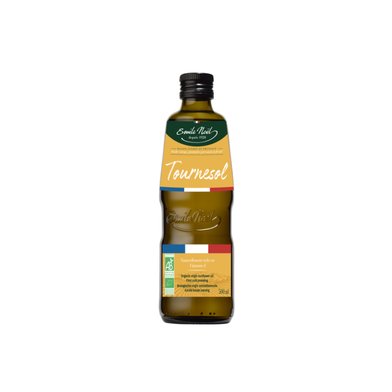 Huile vierge de Tournesol bio 50 cl