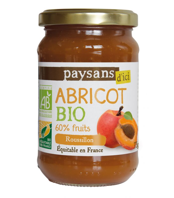 Confiture Eco+ Abricot 450g 