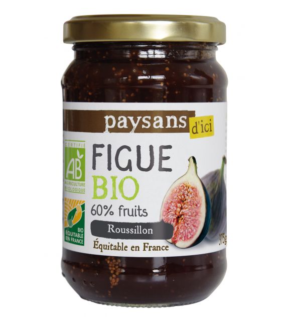 Confiture extra Figue bio & équitable