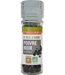 Poivre noir du Kérala en grains bio & équitable