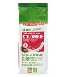 Café Colombie MOULU bio & équitable