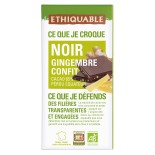 Chocolat Noir Gingembre Confit bio & équitable