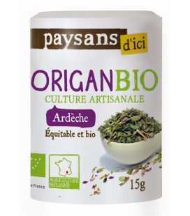 Origan d'Ardèche bio & équitable