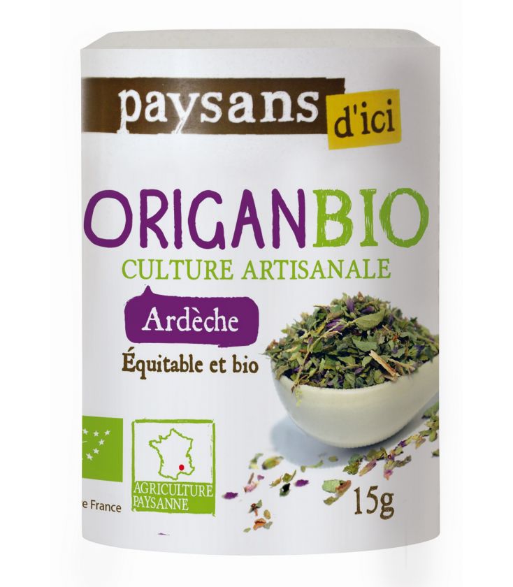 Origan d'Ardèche bio & équitable