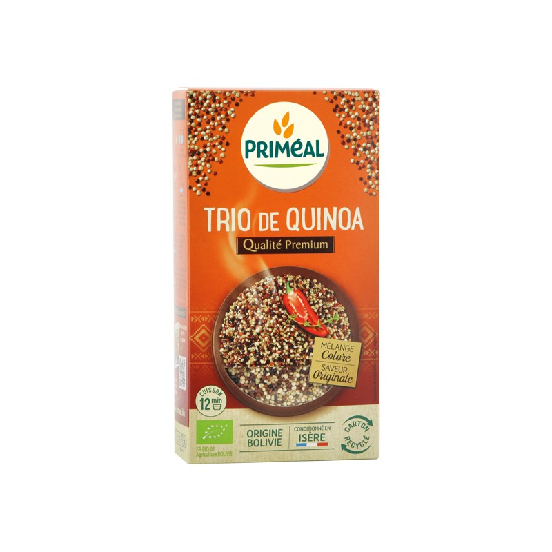 Trio de Quinoa bio & équitable