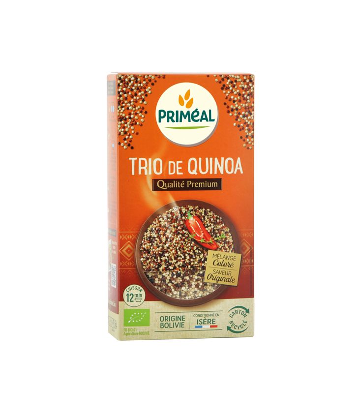 Trio de Quinoa bio & équitable