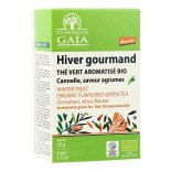 Hiver Gourmand - Thé Vert aromatisé - Agrumes, cannelle bio & demeter & équitable