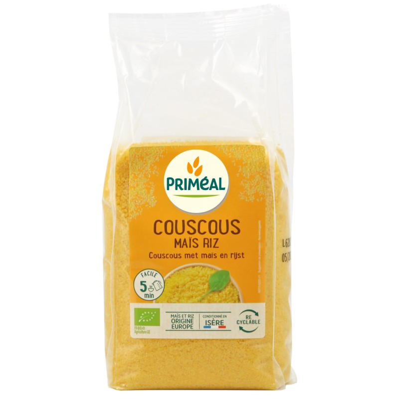 Couscous maïs riz bio