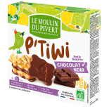 Biscuits P'tiwi au chocolat noir bio & équitable