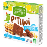 Biscuits P'tiwi au chocolat au lait bio & équitable