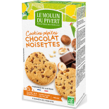 Cookies aux pépites de chocolat et aux noisettes bio & équitable