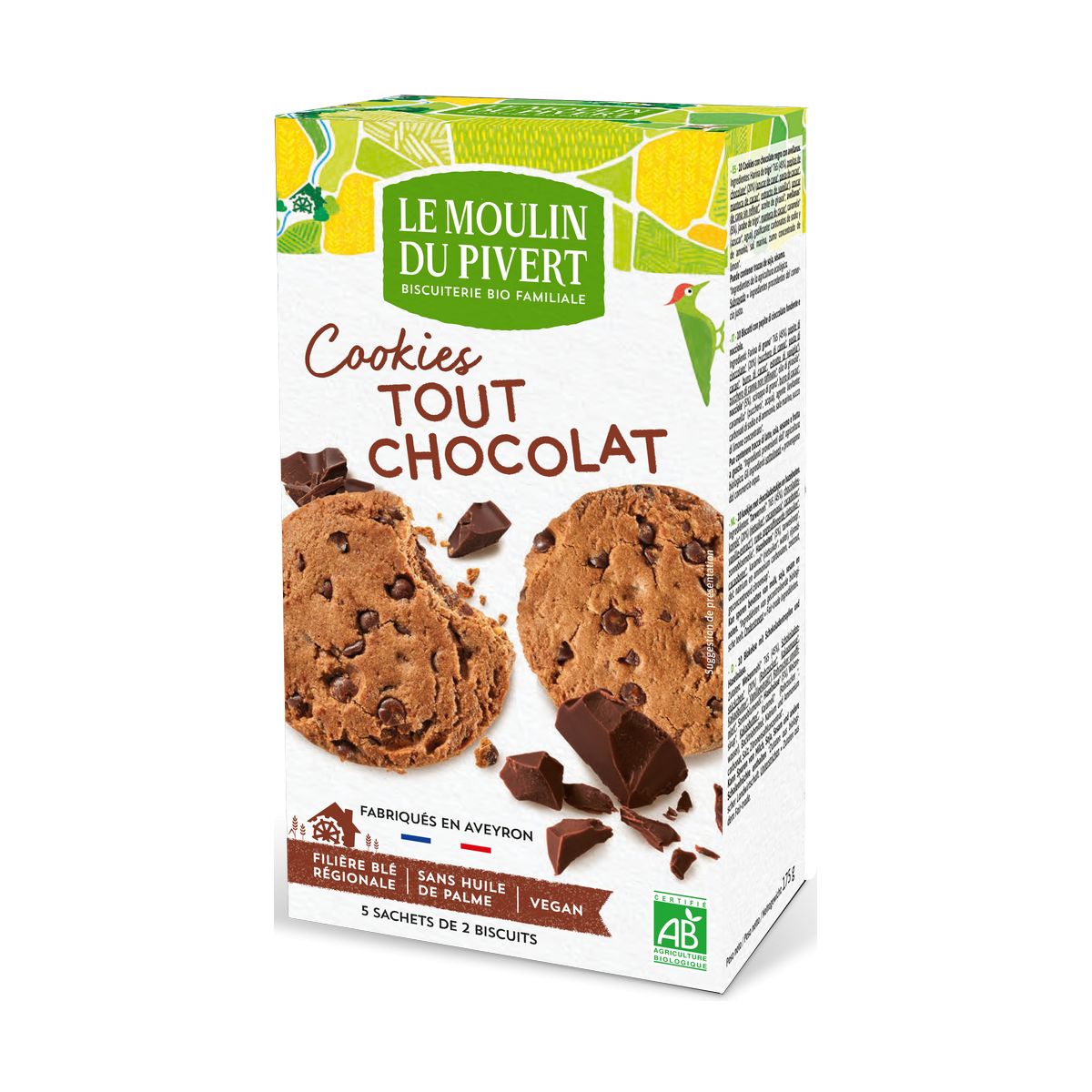 Cookies bio pépites de chocolat