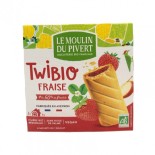 Biscuits Twibio fourrés à la fraise bio & vegan