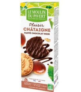 Biscuits Plaisir Châtaigne Chocolat Noir Bio