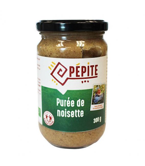 Purée de noisettes bio & équitable