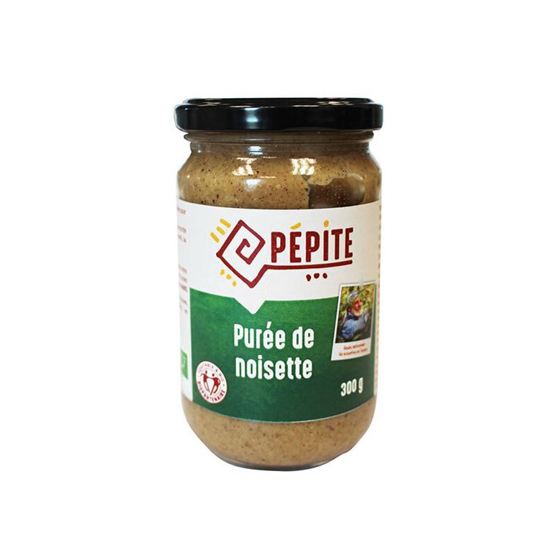 Purée de noisettes bio & équitable