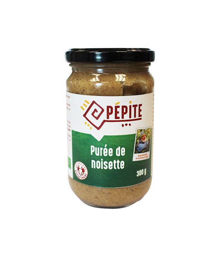 Purée de noisettes bio & équitable