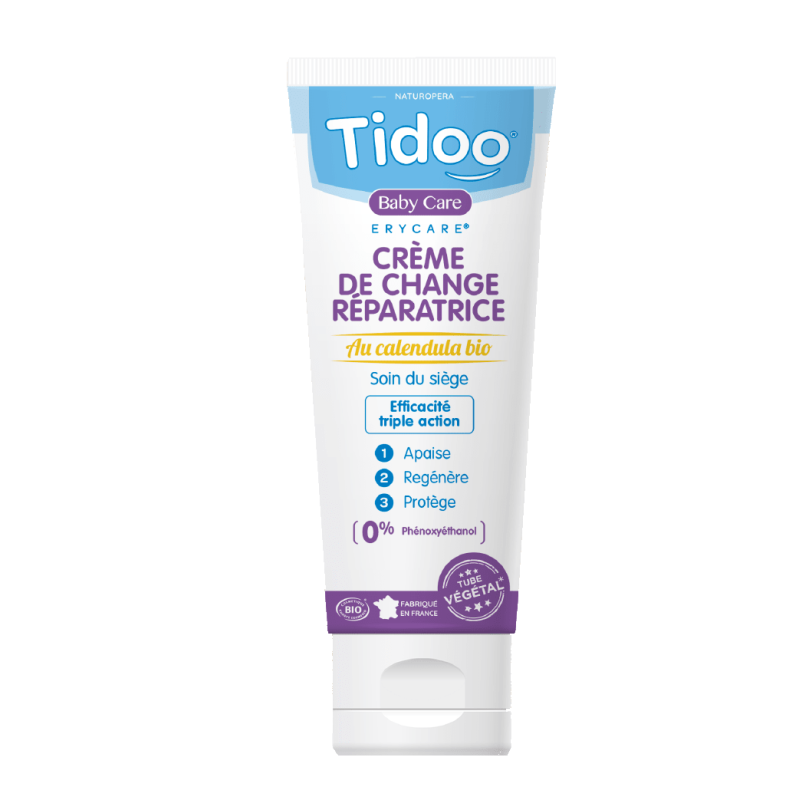 Crème réparatrice de change Erycare au Calendula bio