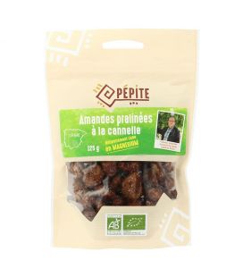 Amandes pralinées à la cannelle bio