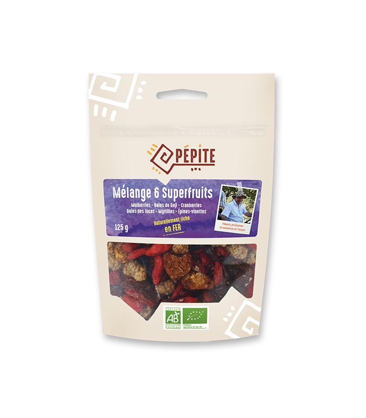 Mélange 6 superfruits bio