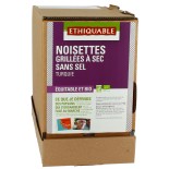 Noisettes grillées à sec SANS SEL bio & équitables 4kg