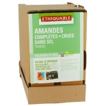 Amandes entières grillées à sec SANS SEL bio & équitable 40 g