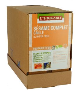 Sésame complet Grillé bio & équitable RHD 4,5 kg