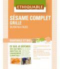 Graine de Sésame complet Grillé bio & équitable