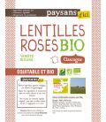 Lentilles roses bio & équitable