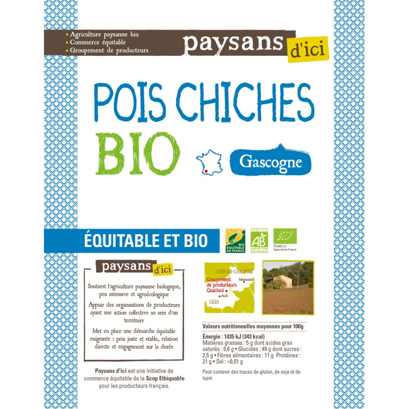 Pois chiches bio