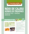 Noix de Cajou Grillées à Sec SANS SEL bio & équitable 40 g