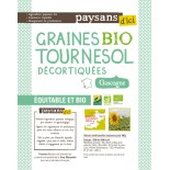 Graines de tournesol décortiquées de Gascogne bio & équitable