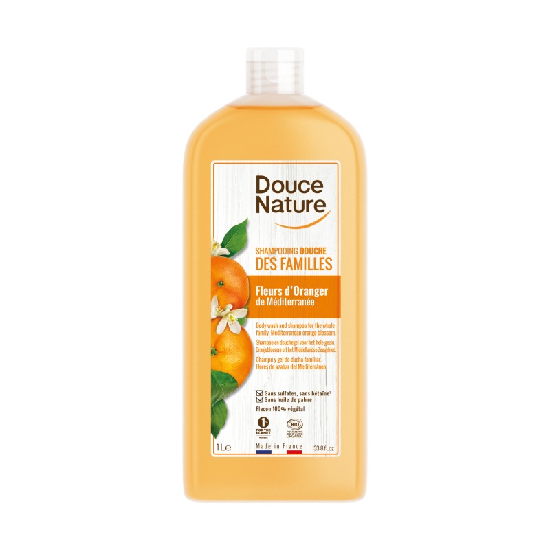 Shampooing Douche des familles Fleurs d'oranger