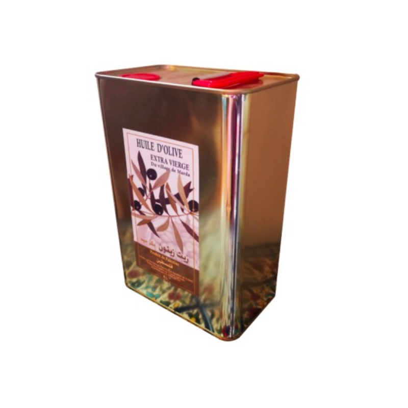 DATE DÉPASSÉE - Huile d'olive vierge bio de Palestine