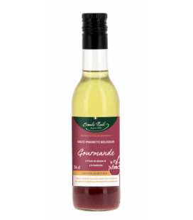 DATE DÉPASSÉE - Sauce vinaigrette Gourmande - Huile de sésame & Framboise bio
