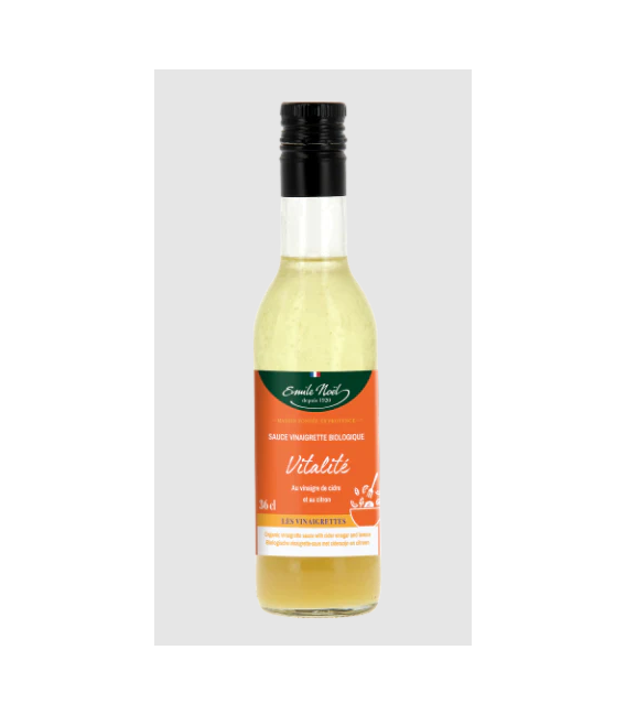 Sauce vinaigrette biologique - Huile de sésame & framboise - 36 cL