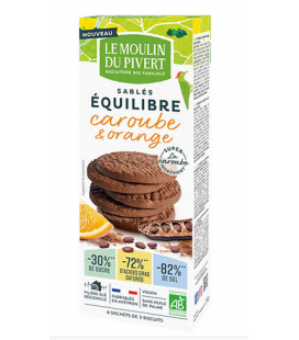 Sablés Equilibre caroube et orange Bio & Vegan - 150g