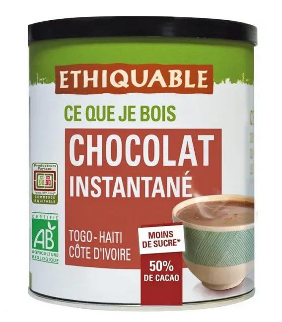 Chocolat instantané 50% de cacao - 425g