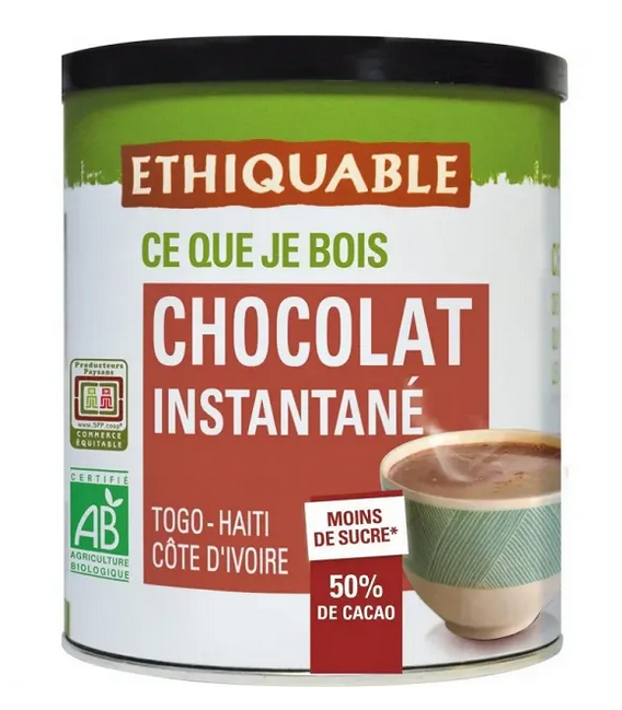 Chocolat en poudre instantané