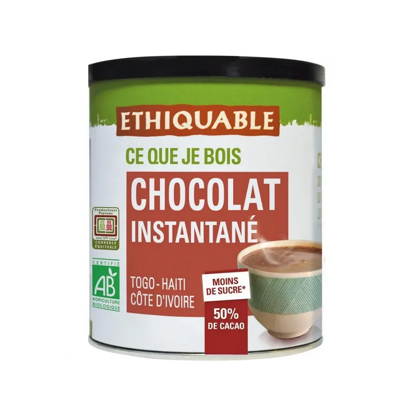 Chocolat en poudre instantané