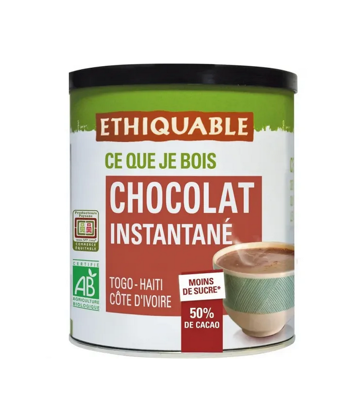 Chocolat en poudre instantané