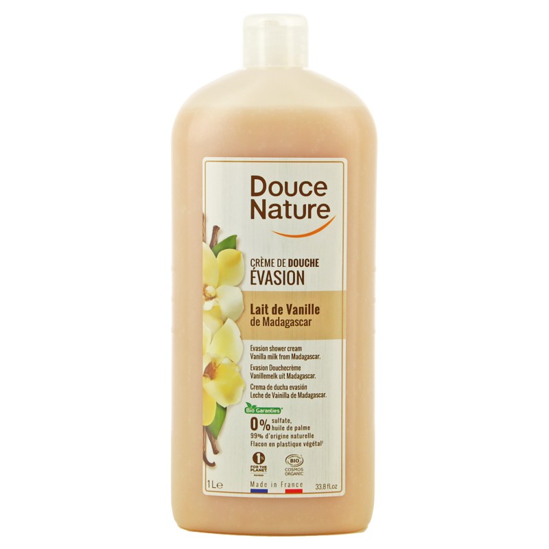 Crème de douche Evasion au lait de vanille