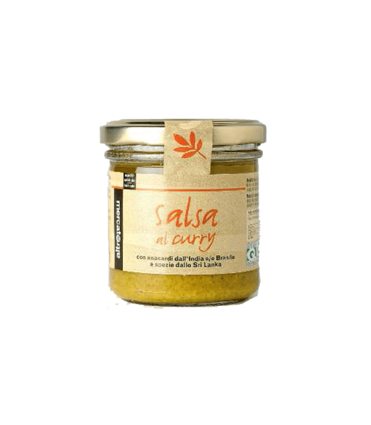 Sauce curry noix de cajou sans gluten - 130 g